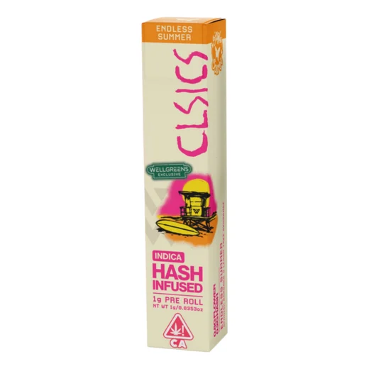 Clsics x Wellgreens Endless Summer Hash Infused Preroll