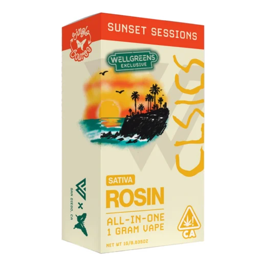 Clsics x Wellgreens Sunset Sessions Rosin All-In-One