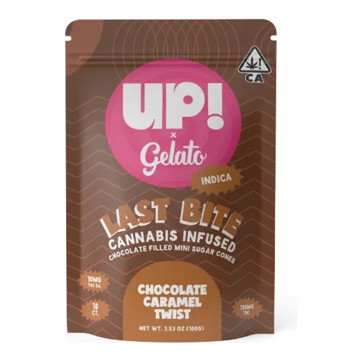 Gelato X Up! x Wellgreens Chocolate Caramel Twist