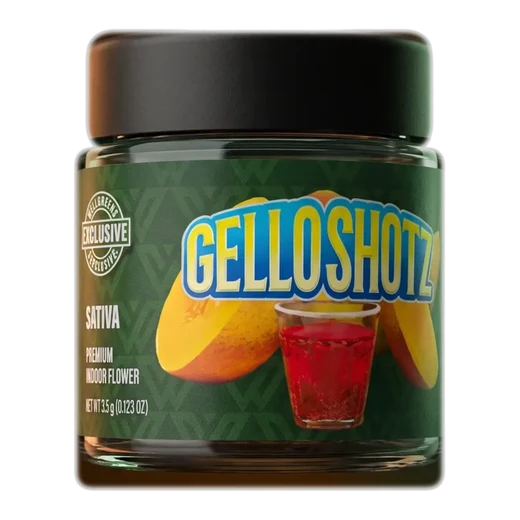 Seed Junky x Wellgreens Gello Shotz Exclusive Jar